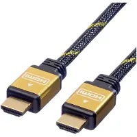 Roline GOLD HDMI HighSpeed Kabel met Ethernet, M-M, 7,5 m