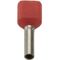 Lapp 61802033 Dubbele adereindhulzen 6 mm² Deels geïsoleerd Geel 100 stuk(s)