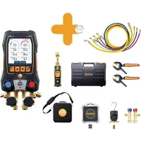 Testo 558s - set M Professionele warmtepompset Druk, Vacuüm, Temperatuur Met datalogger