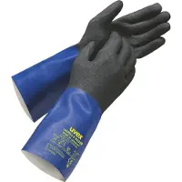 Uvex 6055707 rubiflex S XG35B Chemicaliënhandschoen Maat (handschoen): 7 EN 388:2016, EN 407:2020, EN 374-1:2016/ Typ A 1 paar