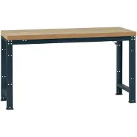 Manuflex WP3016.7016 Werkbank (b x h x d) 1500 x 840 x 700 mm Antraciet