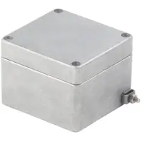 Weidmuller KLIPPON K01 Installatiebehuizing 58 x 64 x 34 Aluminium Zilver 10 stuk(s) Piece