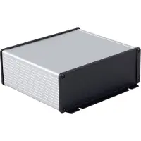 Hammond Electronics 1457U1602 Universele behuizing 160 x 165 x 55 Aluminium Transparant 1 stuk(s)