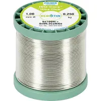 FELDER ISO-Core Ultra-Clear Sn100Ni+ Soldeertin, loodvrij Spoel Sn99,25Cu0,7Ni0,05 0.250 kg 1 mm