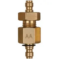 Ks Tools 150.2347 Dubbel adapterstuk M14x1,5 binnen- en buitenschroefdraad en 3/8 slangaansluiting