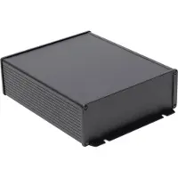 Hammond Electronics 1457U2202EBK Universele behuizing 220 x 165 x 55 Aluminium Zwart 1 stuk(s)