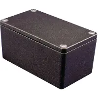 Hammond Electronics 1550Z106BK Universele behuizing 115 x 65 x 30 Aluminium Zwart 1 stuk(s)