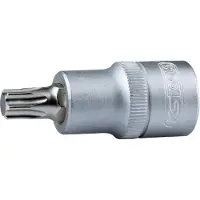 Ks Tools 917.1334, Doppelsleutel, 1/2 inch, metrisch, 1 kop, T15, chroomvanadiumstaal