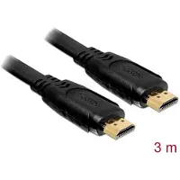 DeLOCK High Speed HDMI with Ethernet - HDMI avec câble Ethernet - 3 m