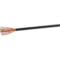 VOKA KABELWERK H05VK05SW Geïsoleerde kabel H05V-K 1 x 0.50 mm² Zwart 100 m