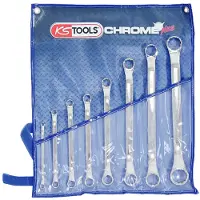 Ks Tools 518.3100 5183100 Dubbele ringsleutelset Sleutelbreedte (inch) 1 1/4
