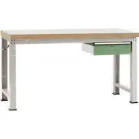 Manuflex WP5407.6011 Werkbank Reseda groen (RAL 9010)