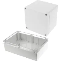 Hammond Electronics 1554RL2GYSL Behuizing 160 x 160 x 45 Polycarbonaat Lichtgrijs 1 stuk(s)