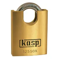 Kasp K12540XD Hangslot 40 mm Verschillend sluitend Goud-geel Sleutelslot