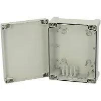 Fibox TPC 241911 Universele behuizing 240 x 191 x 107 Polycarbonaat Grijs-wit (RAL 7035) 1 stuk(s) Piece