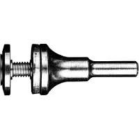 PFERD Mandrins porte-pièces pour disques de polissage textiles et disques en feutre, Ø de tige : 8 mm, Alésage 10 mm