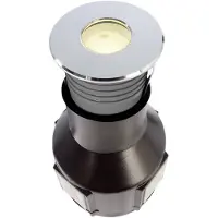 Deko-light Alzirr II 730470 Vloerlamp (inbouw) LED vast ingebouwd LED G (A - G) 2.40 W Zilver