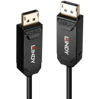 Lindy 38522 DisplayPort-kabel DisplayPort Aansluitkabel DisplayPort-stekker 20.00 m Zwart