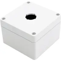 Hammond Electronics 1554MPB1 Universele behuizing 90 x 90 x 60 Polycarbonaat Grijs 1 stuk(s)