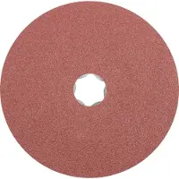 PFERD Schuurmiddelen, 64190108 COMBICLICK korundvezelschijf Ø 125 mm A 80 voor universeel gebruik (80)