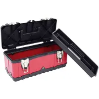 Ks Tools 850.0355 8500355 Gereedschapskist (leeg) Kunststof, Plaatstaal Zwart-rood