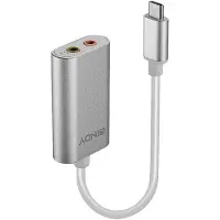 Lindy Computer Kabel Audio Adapter - Soundkarte - USB-C [USB-C - Jackplug]