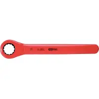 Ks Tools 117.2285 1172285 Steek-ringratelsleutel Sleutelbreedte (inch) 7/16