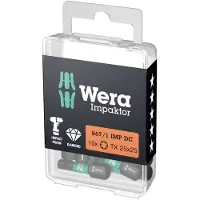 Wera 05057626001 Torx-bit Aandrijving: 1/4 (6,3 mm) Uitvoering: Torx TX 30 25 mm