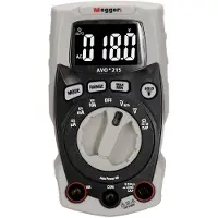 Megger AVO215 Multimeter Digitaal CAT III 600 V Weergave (counts): 4000