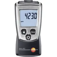 Testo 0560 0460 Toerenteller Optisch 100 - 30000 omw/min 100 - 30000 omw/min