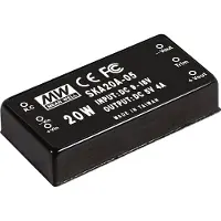 MEAN WELL SKA20C-05 DC/DC-converter 20 W Aantal uitgangen: 1 x Inhoud 1 stuk(s)