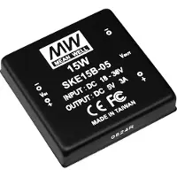 MEAN WELL SKE15C-12 DC/DC-converter 15 W Aantal uitgangen: 1 x Inhoud 1 stuk(s)
