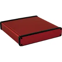 Hammond Electronics 1455R1601RD Profielbehuizing 160 x 165 x 30.5 Aluminium Rood 1 stuk(s)