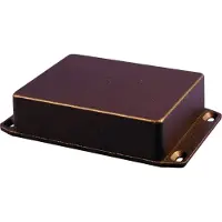Hammond Electronics 1590WBX2FLBK Universele behuizing 254 x 70 x 34.5 Aluminium Zwart (RAL 9005) 1 stuk(s)