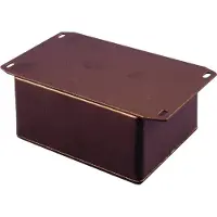 Hammond Electronics 1590WBXFBK Universele behuizing 254 x 70 x 49.5 Aluminium Zwart (RAL 9005) 1 stuk(s)