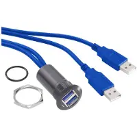 TRU COMPONENTS USB-13-BK USB-inbouwbus 3.0 Bus, inbouw Inhoud: 1 stuk(s)