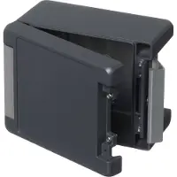 Bopla BA 141309 F-7024 00123234 Industriële behuizing 159 x 128 x 90 Aluminium Grafietgrijs (RAL 7024) 1 stuk(s)