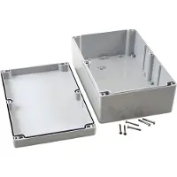 Hammond Electronics 1554VA2GY 1554VA2GY Universele behuizing 240 x 160 x 90 Polycarbonaat Grijs 1 stuk(s)