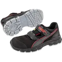 Puma Aviat Low ESD SRC 640891-45 Veiligheidsschoenen ESD S1P Schoenmaat (EU): 45 Zwart, Rood 1 stuk(s)