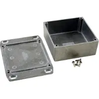 Hammond Electronics 1590YFL Universele behuizing 92 x 92 x 42 Aluminium Natuur 1 stuk(s)