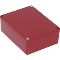 Hammond Electronics 1590BBSRD Universele behuizing 120 x 94 x 42 Aluminium Rood 1 stuk(s)