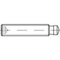 Toolcraft 138195 Stifttap M8 50 mm Staal Gebruineerd 10 stuk(s)