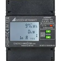 Gossen metrawatt EM2289 S0 U2289-V012 kWh-meter 3-fasen Digitaal Conform MID: Ja 1 stuk(s)