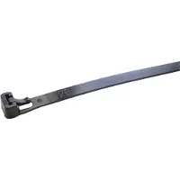 WKK 118197071 118197071 Kabelbinder 300 mm 7.60 mm Zwart Hersluitbaar, UV-gestabiliseerd 100 stuk(s)