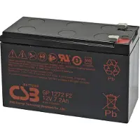 CSB GP 1272 Standby USV Loodaccu 12 V 7.2 Ah Loodvlies (AGM) (b x h x d) 150 x 97 x 65 mm Kabelschoen 6.35 mm Onderhoudsvrij, Geringe zelfontlading,