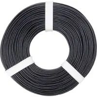 Donau Elektronik 125-051 Draad 1 x 0.25 mm² Zwart 50 m