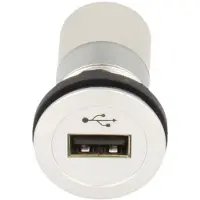Schlegel Elektrokontakt RRJ_USB_AA_B USB-inbouwbus 2.0 Bus, inbouw Met LED-kleurring: blauw 1 stuk(s)