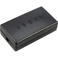 InterBaer 8122-004.01 LED-snoerdimmer Zwart uit/aan Schakelvermogen (min.) 4 W Schakelvermogen (max.) 160 W 1 stuk(s)
