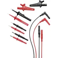 Gossen metrawatt Veiligheidsmeetsnoerenset Banaanstekker 4 mm Banaanstekker 4 mm 1.20 m Zwart, Rood 1 stuk(s)