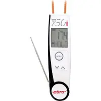 Ebro Infrarood thermometers, Dubbele infrarood/vouwthermometerTLC750i